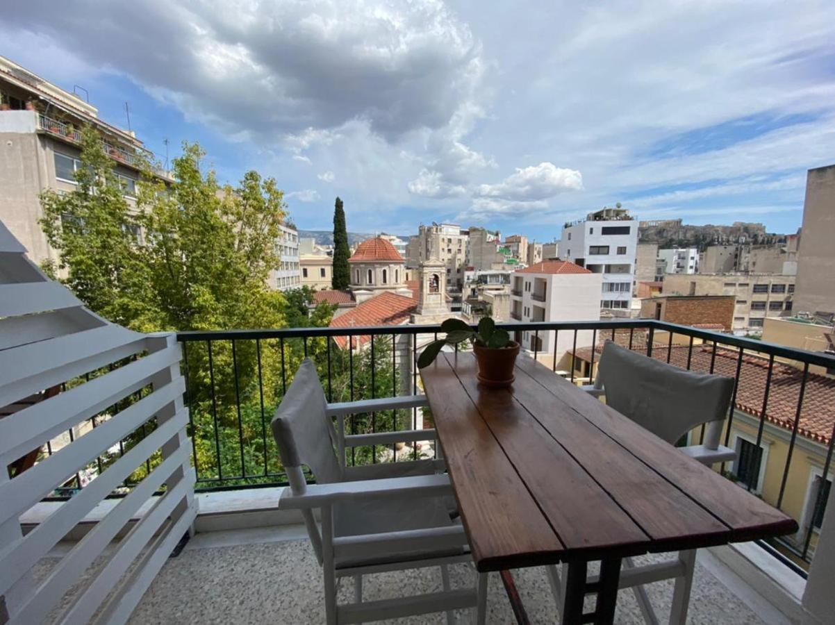 Апартаменты Mosaics Aprtm In Monastiraki With Acropolis View Афины Экстерьер фото