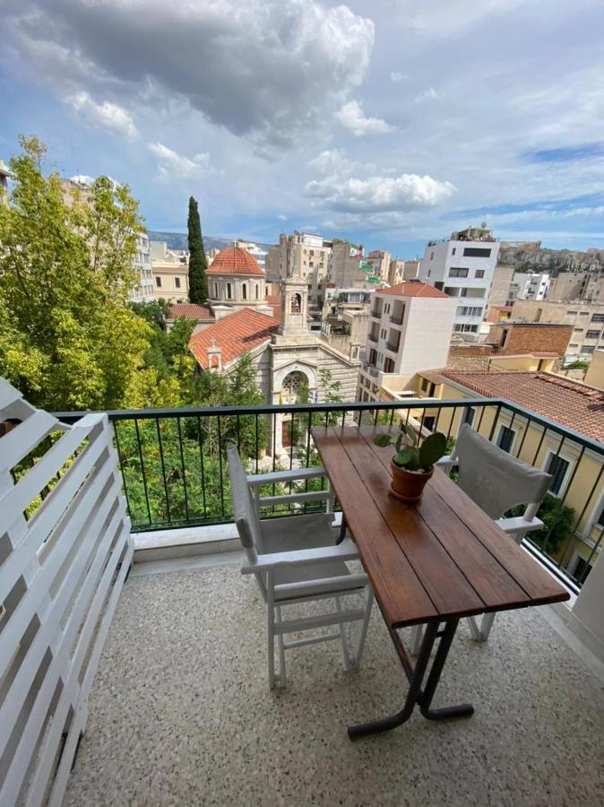 Апартаменты Mosaics Aprtm In Monastiraki With Acropolis View Афины Экстерьер фото